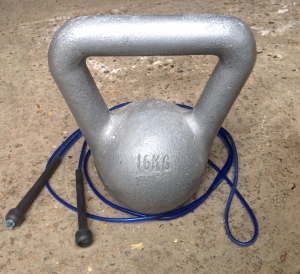 Kettlebell and Skipping Rope
